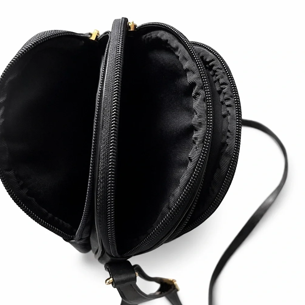 Valentina Leopard Print Calf Hair Crossbody Mini Bag - Picture 5 of 8